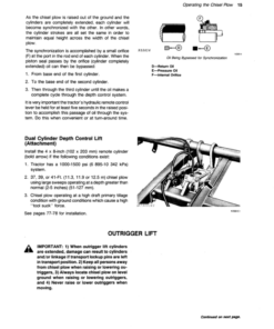 Alternative view of John Deere 1610 Drawn Chisel Plow Operator's Manual (OMN159588)