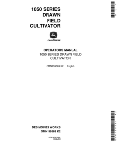 John Deere 1050 Series Field Cultivator Operator's Manual (OMN159589)