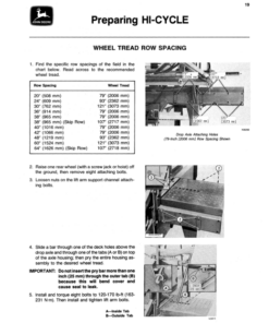 Alternative view of John Deere 6000 Hi-Cycle Sprayer Operator's Manual (OMN159592)