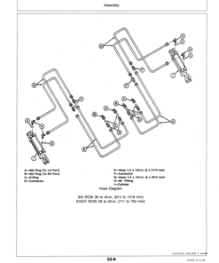Alternative view of John Deere 725 Series Row-Crop Cultivator Operator's Manual (OMN200013)