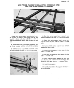 Alternative view of John Deere 1050 Series Field Cultivator Operator's Manual (OMN200023)