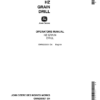 John Deere HZ Grain Drill Operator's Manual (OMN200031)