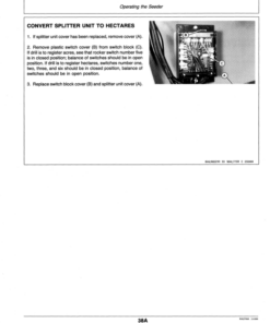 Alternative view of John Deere 665 Central Metering Seeder Operator's Manual (OMN200058)