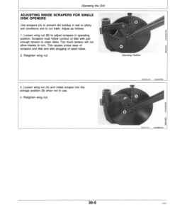 Alternative view of John Deere 515 Grain Drill Operator's Manual (OMN200066)