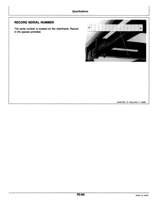 John Deere 1010 Series Field Cultivator (017194-) Operator's Manual (OMN200075) - Image 2