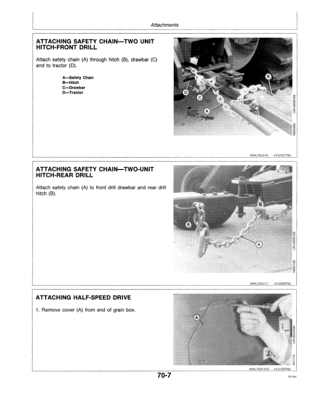 John Deere 750 Grain Drill (10 & 15 Ft.) (000000-019184) (Worldwide Edition) Operator's Manual (OMN200120) - Image 2