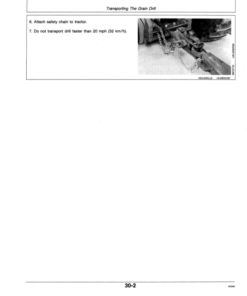 Alternative view of John Deere ( -003667 )9400 Press Wheel Hoe Drill Operator's Manual (OMN200122)