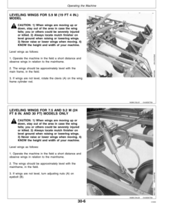Alternative view of John Deere 724 Mulch Finisher Operator's Manual (OMN200133)