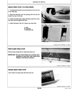 Alternative view of John Deere 8500 Grain Drill North America Operator's Manual (OMN200224)