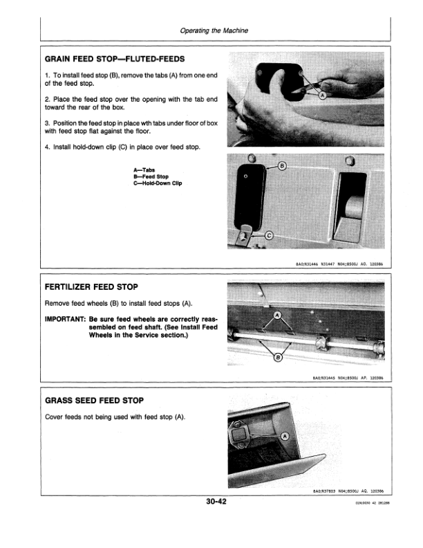 John Deere 8500 Grain Drill North America Operator's Manual (OMN200224) - Image 2
