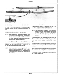 Alternative view of John Deere 8000 Grain Drill Hitch Operator's Manual (OMN200227)