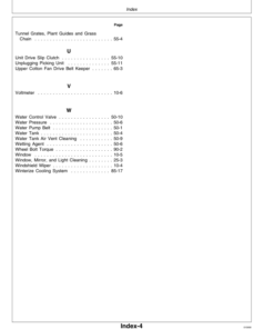 Alternative view of John Deere 9930 Cotton Picker Operator's Manual (OMN200241)