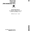 John Deere 885 Folding Row-Crop Cultivator (001152 - ) Operator's Manual (OMN200247)