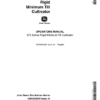 John Deere 875 Series Rigid Min-Till Cultivator Operator's Manual (OMN200249)