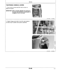 Alternative view of John Deere 7445 Cotton Stripper Operator's Manual (OMN200303)