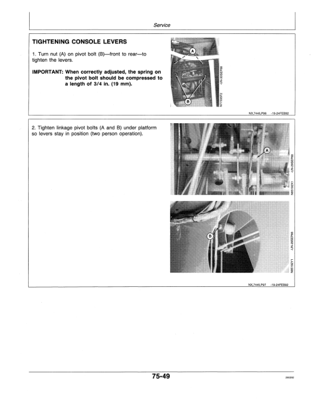 John Deere 7445 Cotton Stripper Operator's Manual (OMN200303) - Image 2