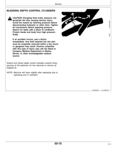 Alternative view of John Deere 960 Series Drawn Field Cultivators (015116 -) Operator's Manual (OMN200316)