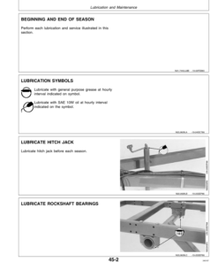 Alternative view of John Deere 960 Series Drawn Field Cultivators (013921-) Operator's Manual (OMN200318)