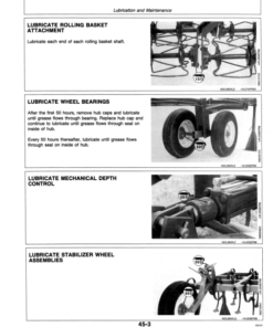 Alternative view of John Deere 960 Drawn Field Cultivator (015500 -) Operator's Manual (OMN200320)