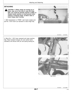Alternative view of John Deere 610 Drawn Chisel Plow Operator's Manual (OMN200322)