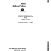 John Deere 9965 Cotton Picker Operator's Manual (OMN200351)
