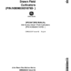 John Deere 960 Series Drawn Field Cultivators (016783 -) Operator's Manual (OMN200357)