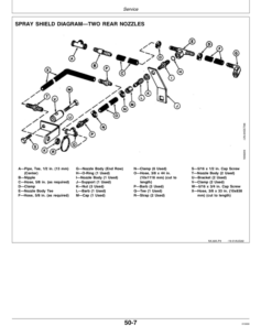 Alternative view of John Deere 825 Series Row-Crop Cultivator Operator's Manual (OMN200373)