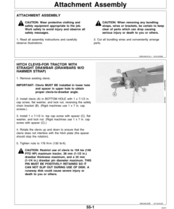 Alternative view of John Deere 630 Disk Operator's Manual (OMN200404)