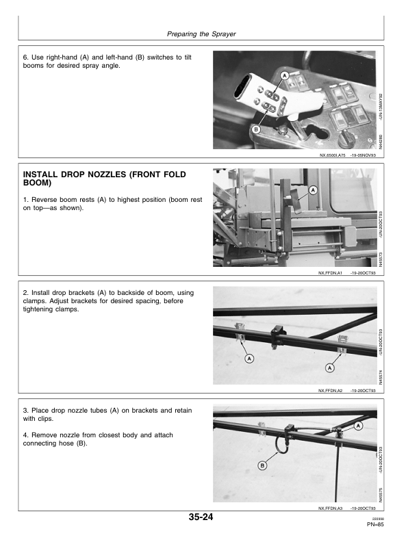 John Deere 6500 Self-Propelled Sprayer (002001-) Operator's Manual (OMN200439) - Image 3