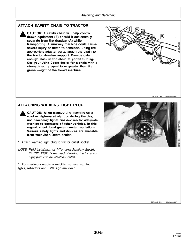 John Deere 685 Series Chisel Plow Operator's Manual (OMN200447) - Image 3