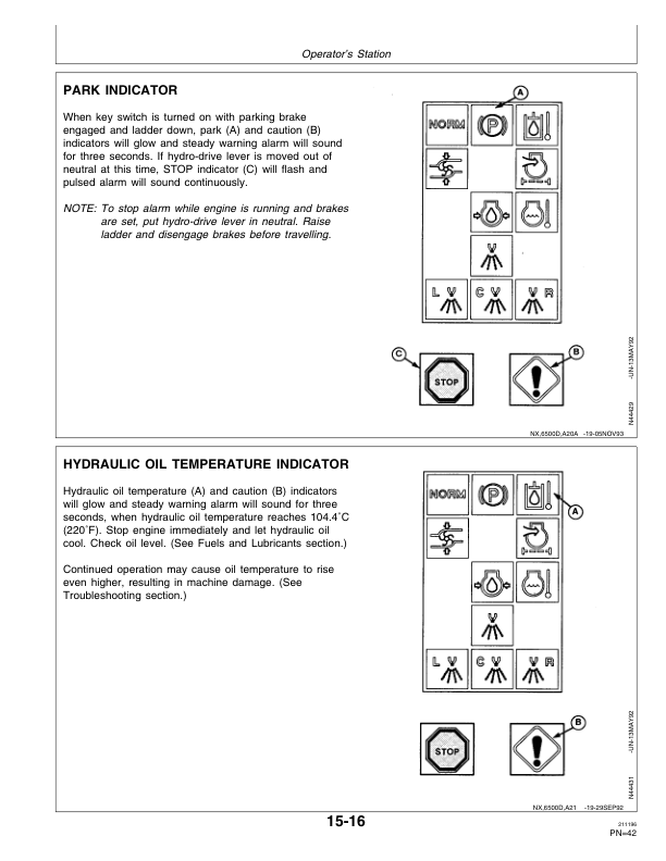 John Deere 6500 Self-Propelled Sprayer (004001-) Operator's Manual (OMN200468) - Image 2