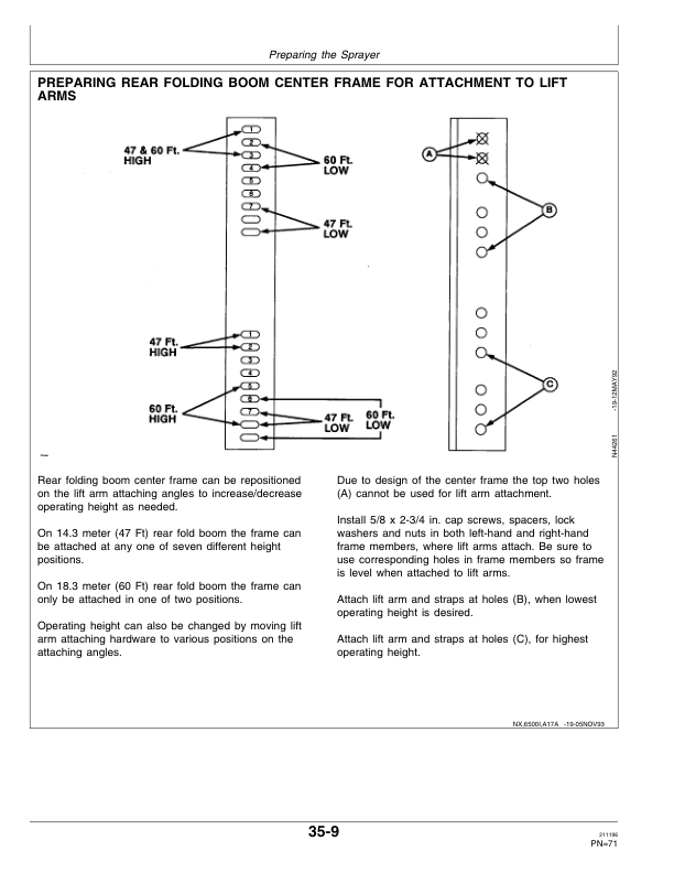John Deere 6500 Self-Propelled Sprayer (004001-) Operator's Manual (OMN200468) - Image 3