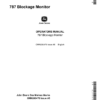 John Deere 787 Blockage Monitor Operator's Manual (OMN200476)