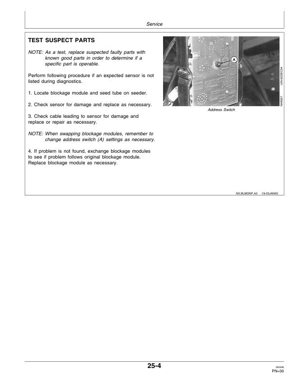 John Deere 787 Blockage Monitor Operator's Manual (OMN200476) - Image 2
