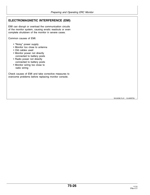 John Deere 6500 Self-Propelled Sprayer (006001-) Operator's Manual (OMN200480) - Image 3