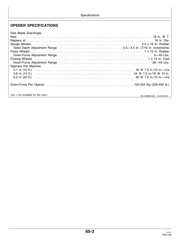 John Deere 750 Grain Drill (10 & 15 Ft.) (Worldwide Edition) (019185-) Operator's Manual (OMN200486) - Image 3