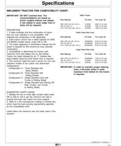 Alternative view of John Deere 856 Series Row Crop Cultivator (-001662) Operator's Manual (OMN200507)
