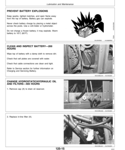 Alternative view of John Deere 6100 Self-Propelled Sprayer Operator's Manual (OMN200524)