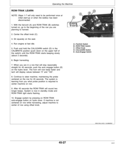 Alternative view of John Deere 7455 Cotton Stripper (- 006000) Operator's Manual (OMN200535)