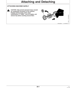 Alternative view of John Deere 680 Series Drawn Chisel Plow Operator's Manual (OMN200661)