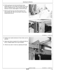 Alternative view of John Deere 9970 Cotton Picker (004001-) Operator's Manual (OMN200728)