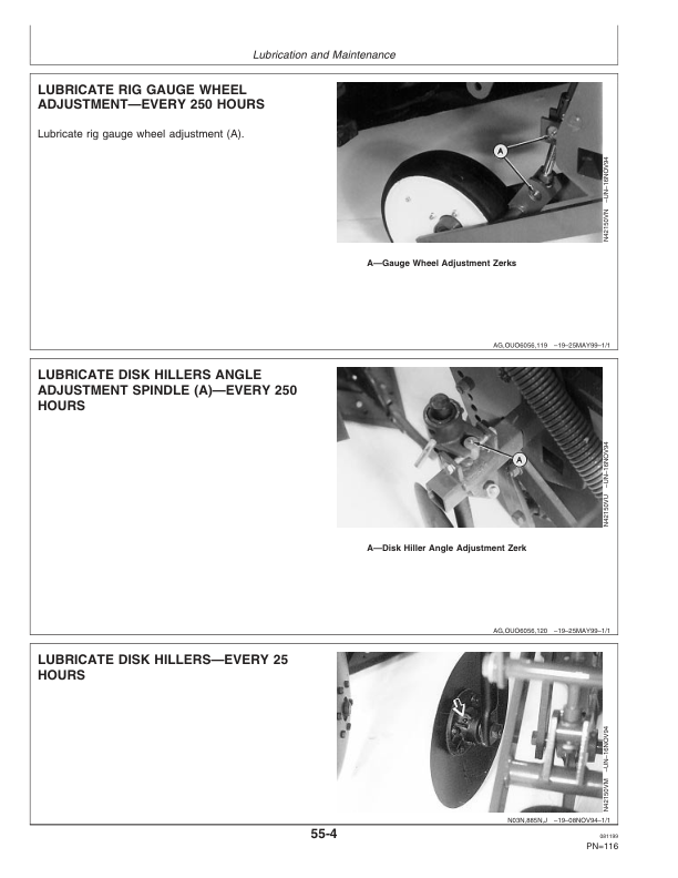 John Deere 886 Series Rear Mounted Row-Crop Cultivator Operator's Manual (OMN200819) - Image 2