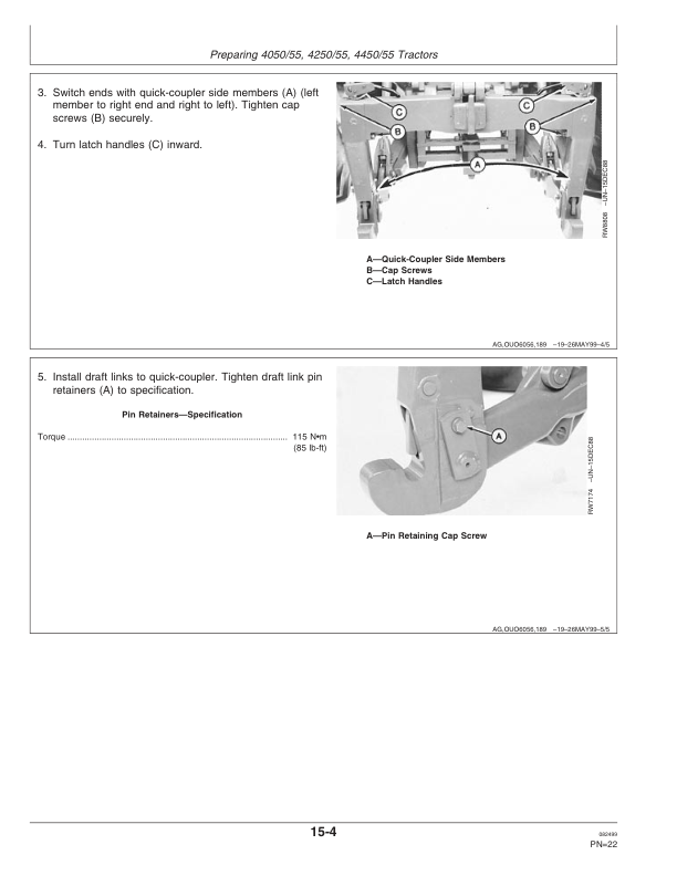 John Deere 400 Series Rotary Hoes Operator's Manual (OMN200820) - Image 2