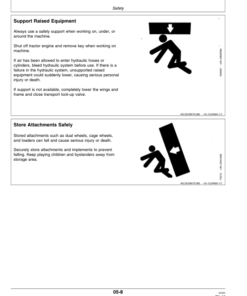 Alternative view of John Deere 960 Series Integral Field Cultivator (013921-) Operator's Manual (OMN200848)