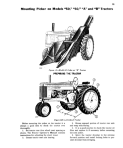 Alternative view of John Deere 127 Corn Picker Operator's Manual (OMN24354)