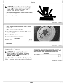 Alternative view of John Deere 3710 Drawn Flex Moldboard Plow (004000-004399) Operator's Manual (OMN250319)