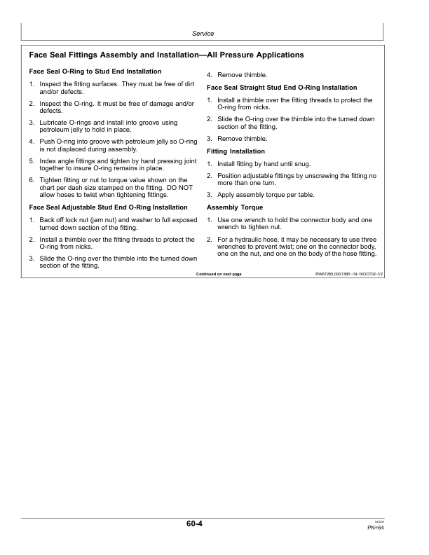 John Deere 3710 Drawn Rigid Moldboard Plow (004000-) Operator's Manual (OMN250320) - Image 2