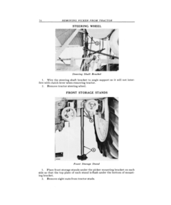 Alternative view of John Deere No. 1 Cotton Picker One-Row Mounted Operator's Manual (OMN28856)