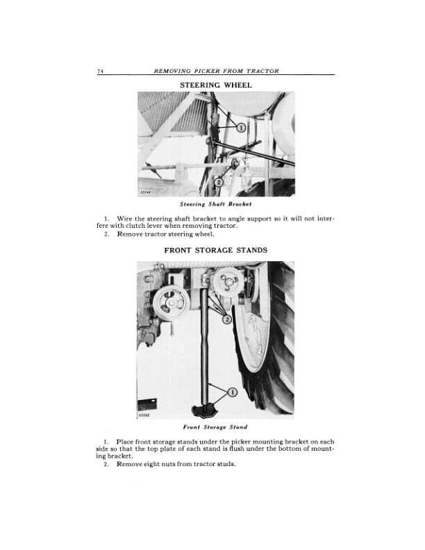 John Deere No. 1 Cotton Picker One-Row Mounted Operator's Manual (OMN28856) - Image 2