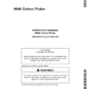 John Deere 9986 Cotton Picker (- 014000) Operator's Manual (OMN300026)